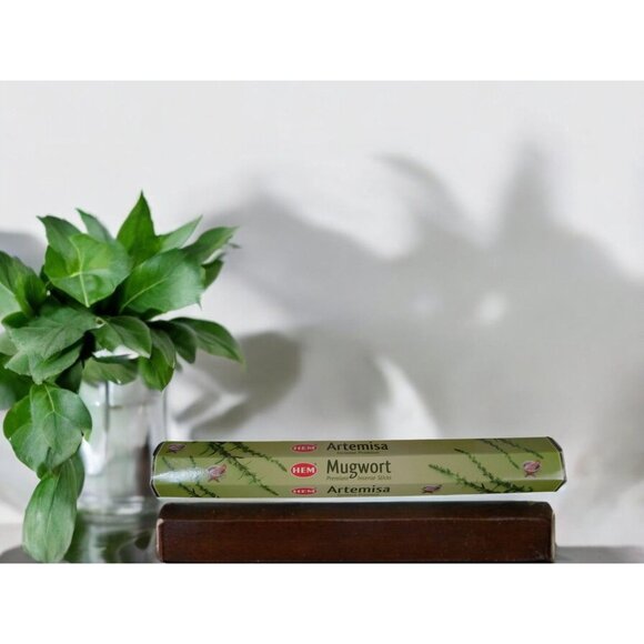 HEM Mugwort Incense Sticks Witchy Aromatherapy Meditation Ritual - Picture 4 of 8